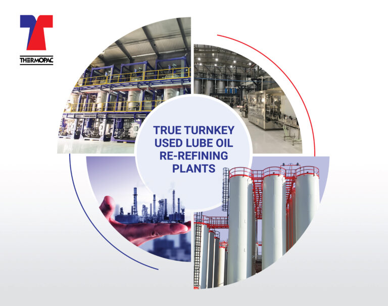 Turnkey Used Lube oil Re Refining Plant
