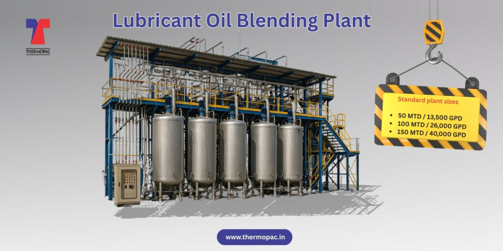 Lubricant Oil Blending Plant