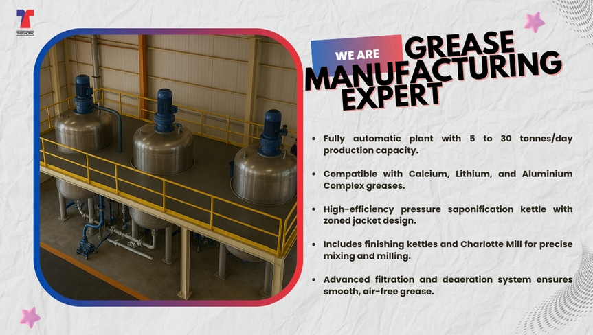 Grease Manufacturing Process Plant Grease Manufacturing Process Plant